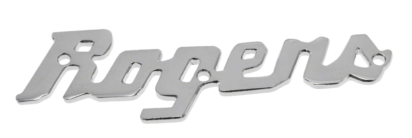 ROGERS DRUMS 5SLOGO SCRIPT LOGO BADGE