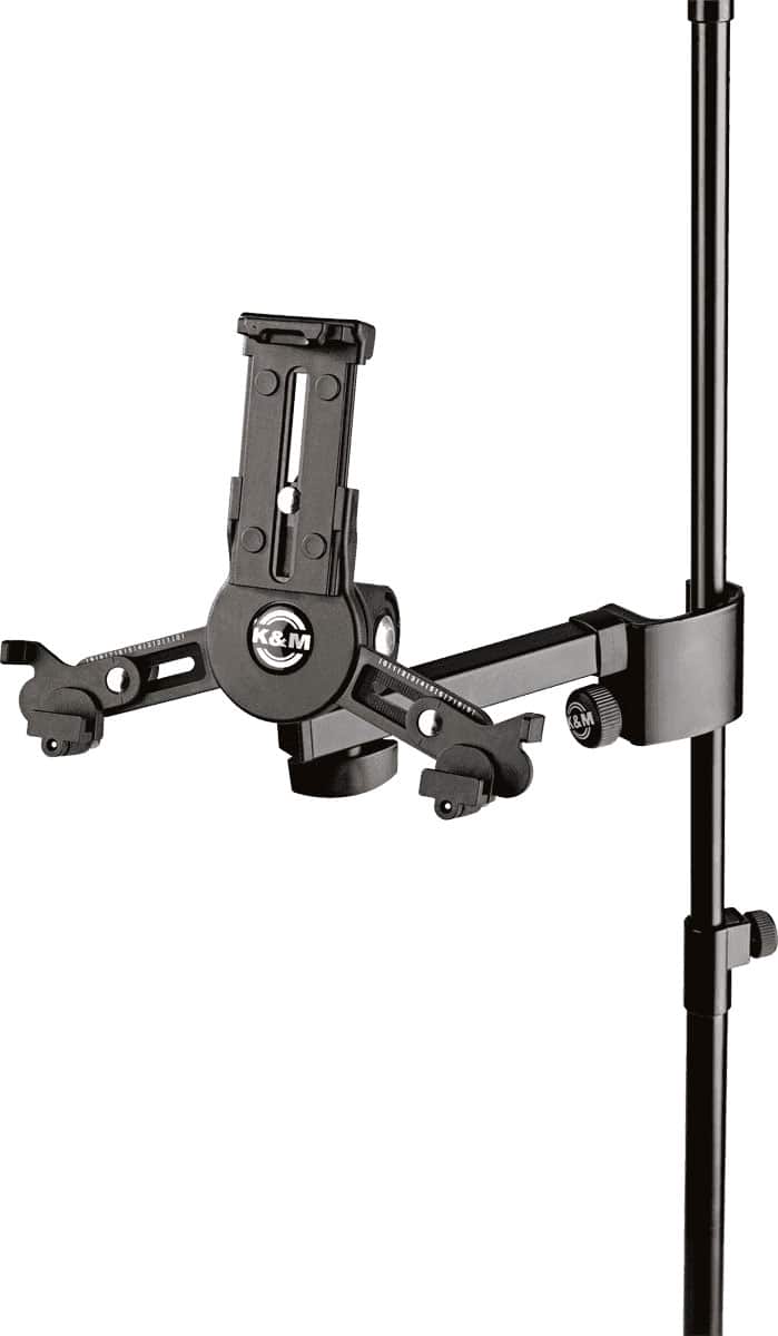 K&M MULTIMEDIA STANDS EQUIPMENT UNIVERSAL UNIVERSAL TABLETTE CLAMPING ATTACHMENT