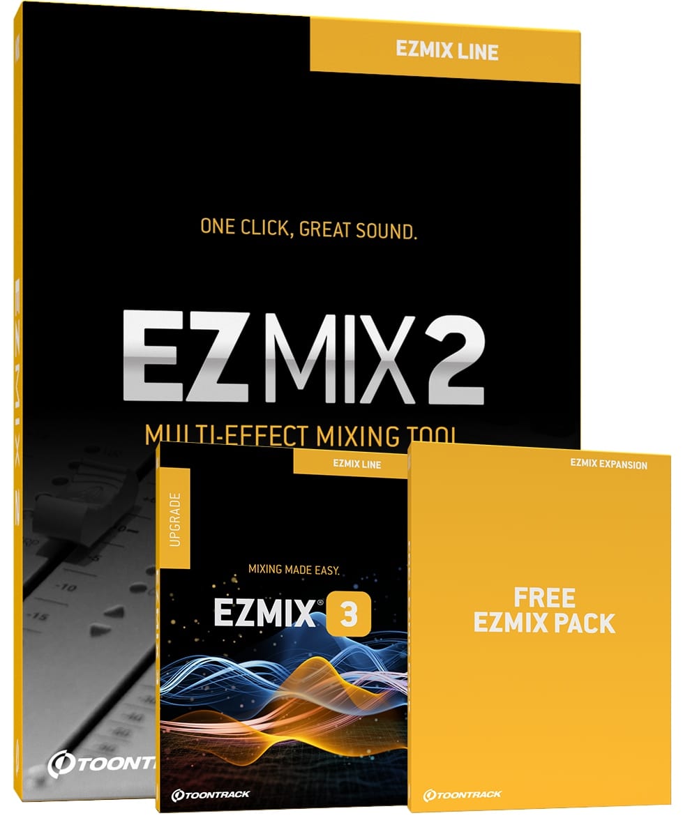 TOONTRACK EZMIX 2 + UPGRADE EZMIX 3